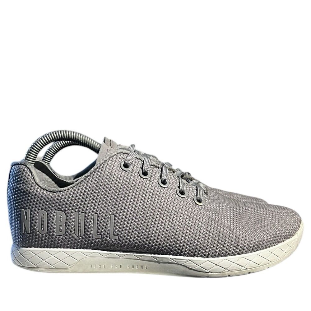 NoBull‎ Shoes Women Size 9 Arctic Grey Trainers Super Fabric Athletic Sneakers